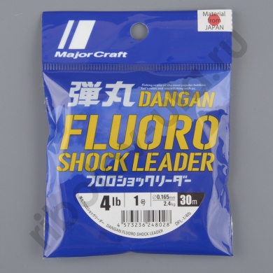 Леска Major Craft Dangan Fluorocarbon 30м, DFL-0.370мм 20lb #5