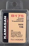Крючки Kamasan B175 #16 (25шт) HFB175016X