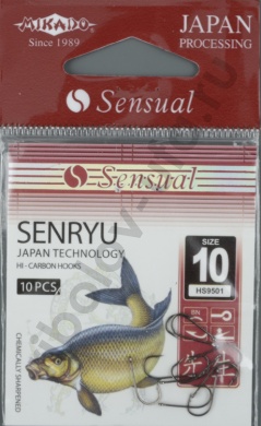 Крючки Mikado - Sensual - Senryu № 10 BN (с ушком) 