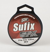 Леска Sufix SFX Clear 100 м, 0,16 мм