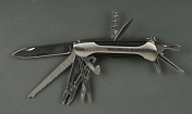 Мультитул Kosadaka FPMT03 19.5/11 см (ножницы, штопор, пассатижи, ножи, пилки, открывалка, отвертка)