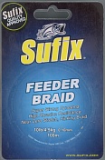 Шнур плетёный Sufix Feeder braid Olive Green 100м. 0,12мм