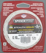 Шнур плетёный Spiderwire Stealth 0.12, 137 m, Moss Green