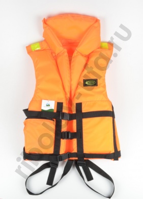Жилет спасательный Восток ПР оранжевый ткань оксфорд р. 48-52 (80 кг)