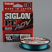 Шнур Sunline Siglon PEx8 Adv 150m Turquoise Blue #0.8/10LB