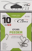 Одинарные крючки Cobra Feeder Sport сер.CF205 разм.010