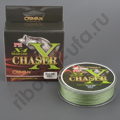 Шнур плетёный Caiman Chaser зеленый 135м  0,45мм 51009