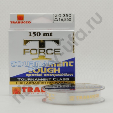 Леска Trabucco T-FORCE TOURNAMENT TOUGH 150m, 0.205
