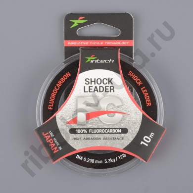 Леска Intech FC Shock Leader 10м 0,257мм 4,2кг 9,3lb