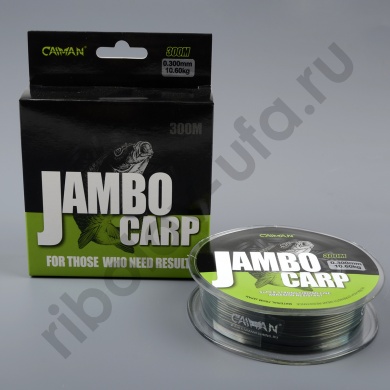 Леска Caiman Jambo 300м светло-черная 0,352мм