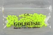Икра Gold Fish силикон, светонакопительная аромат креветка 4мм, цв.8