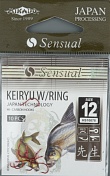 Крючки Mikado - Sensual - Keiryu w/ring №12 R (с ушком) (фас. 10 шт)