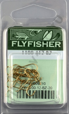 Крючки Flyfisher 1100 BL#12 BZ