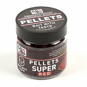 Пеллетс прикормочный GBS Baits 8мм 100гр (банка) Super Red Супер красный