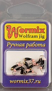 Мормышка Wormix точеная вольфрамовая Коза d=2 Уралка с золотой коронкой 0,3гр арт. 1311