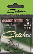 Одинарные крючки Catcher Okiami Chinu № 6