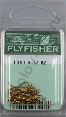 Крючки Flyfisher 1301 #12 BZ