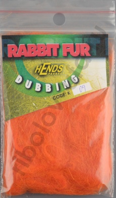 Даббинг Hends Rabbit Fur Dubbing Burnt Orange Hnd K-09