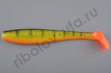 Силиконовая приманка Narval Choppy Tail 12cm #019-Yellow Perch (4шт/уп) 