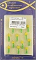 Мормышка Wormix точеная вольфрамовая Столбик d=2,5 с сырным кубиком (зеленый) 2,5гр. арт. 492