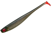 Силиконовая приманка Narval Fishing Skinny 12см #046-Black Silver (4шт/уп)