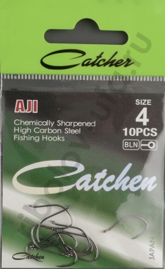 Одинарные крючки Catcher Ajl № 4