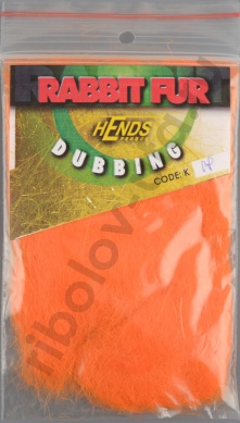 Даббинг Hends Rabbit Fur Dubbing Hot Orange Hnd K-08