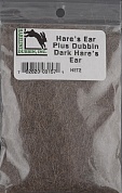 Даббинг Hareline Hares Ear Plus Dubbing Dark Hare's Ear