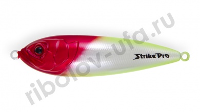 Блесна Strike Pro Killer Pike 55S шумовая 7.2гр, незац. одинарн. кр.VMC  PST-02AS#X10E