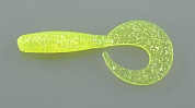 Силиконовая приманка Allvega Flutter Tail Grub 5,5см  1,8гр. (10 шт) цвет charteuse