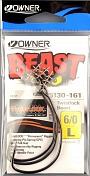 Офсетный крючок Owner 5130 Beast With Twist Lock BC №6/0