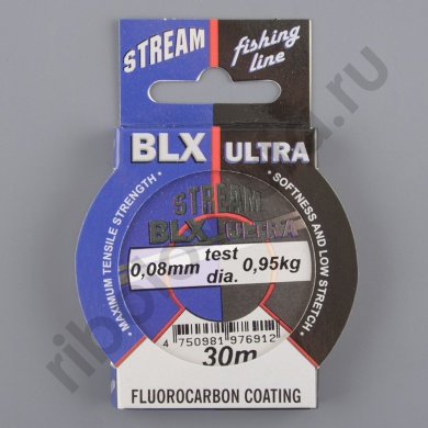 Леска Stream BLX Ultra 30м, 0.08мм 