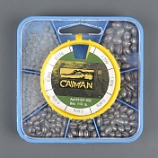 Набор грузов Caiman оливка большая коробка 0.17-1.2гр 61021-002