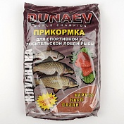Прикормка Dunaev Классика гранулы Карп Клубника (0,9 кг) 