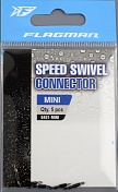 Вертлюг Flagman быстросъемный Speed Swivel Connector Mini (5шт/уп)