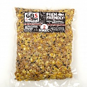 Зерновая смесь GBS Baits Fish Frendly Микс 2 Кукуруза, Конопля, Пшеница, Бетаин 1кг