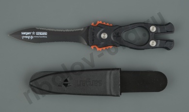 Нож для подводной охоты Sargan Сталкер-Стропорез Z1 - тефлоновое покрытие