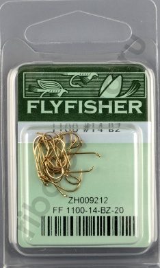 Крючки Flyfisher 1100 BL#14 BZ