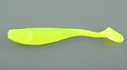 Силиконовая приманка Manns Billy-100 лимонный с ярко-зеленой спинкой (20 шт/уп) 100-103