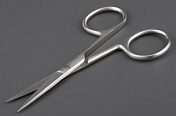 Ножницы прямые с заточкой для меха FY-FISHING ECO-HAIR SCISSOR 4.5”, SATIN ZF-287