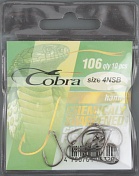 Одинарные крючки Cobra HANNA сер.106 разм.004