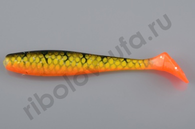 Силиконовая приманка Narval Choppy Tail 8cm #019-Yellow Perch (6шт/уп)