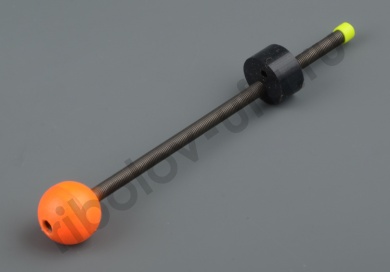 Сторожок Мормыш Шар с пружинкой d.шарика 15мм,жесткость 2 ,9-18гр (25шт/уп)