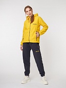 Флисовый комплект Alaskan Lady Velona (куртка+брюки) цв. желтый/темно-серый, р. M