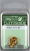 Крючки Flyfisher 4901 #12 BZ
