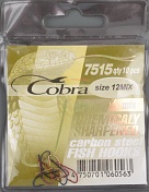 Одинарные крючки Cobra MIX сер.7515 разм.012