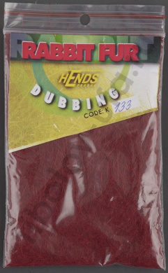 Даббинг Hends Rabbit Fur Dubbing Dk. Red Hnd K-133