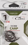Одинарные крючки Cobra Carp сер.CC302 разм.001