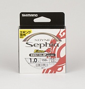 Шнур плетёный Shimano X-DYNE Sephia Elite4 150 м. #1.0  (6,8 кг) 0,165 мм.