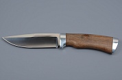 Нож Старк кованая нерж.сталь, 95х18, орех (ручная работа)